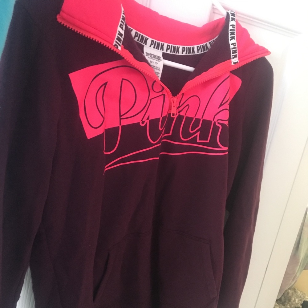 New without tags VS pink 3/4 zip